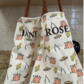 Tablier Jour de l'Action de grâce Dîner pour enfants Apron