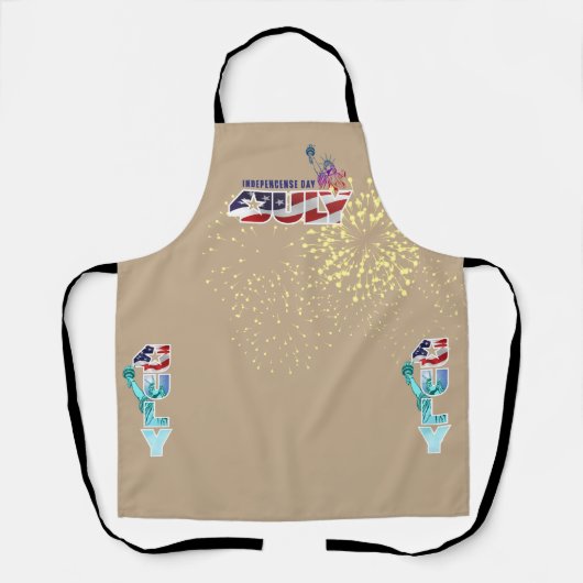 Tablier Jour de l'indépendance | (Recto)
