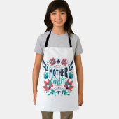 Tablier Jour des terres mère dessiné à la main Design-2318 (Insitu)