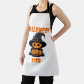 Tablier jour d'halloween (Insitu)