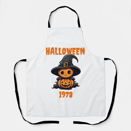 Tablier jour d'halloween (Recto)