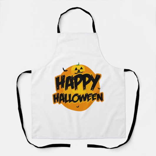 Tablier jour d'halloween (Recto)