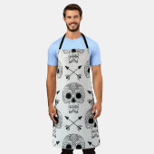 Tablier Jour du crâne mexicain des morts (Porté)