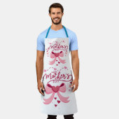 TABLIER JOURNÉE DE LA MÈRE TENDANCE DESIGN  (Porté)