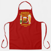 Tablier Journée des amateurs de bière (Recto)