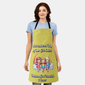 Tablier Journée internationale de la Fille. Potentiel des  (Porté)