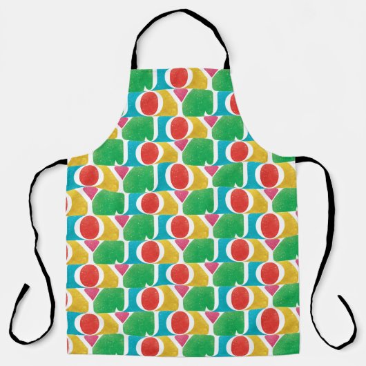 TABLIER JOY JOY JOY JOY JOY JOY CHRISTMAS VACANCES MODERNE (Recto)