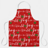 Tablier Joy to the world (Recto)