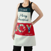 Tablier Joy To The World Bright Festive Noël Cuisine (Insitu)