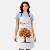 Tablier Joyeuse Automne! (Porté)