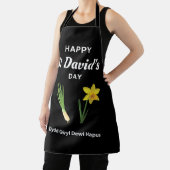 Tablier Joyeuse fête de la Saint-David Dydd Gŵyl Dewi Hapu (Insitu)