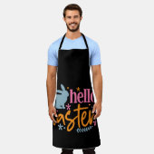 Tablier Joyeuse fête de Pâques - Chasseur d'oeufs de Pâque (Porté)