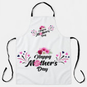 Tablier Joyeuse Fête des Mères Design Moderne (Recto)