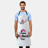 Tablier Joyeuse Fête des Mères Design Moderne (Porté)