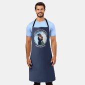 Tablier Joyeuse Fête des Premiers Pères Photo & Texte Pers (Porté)