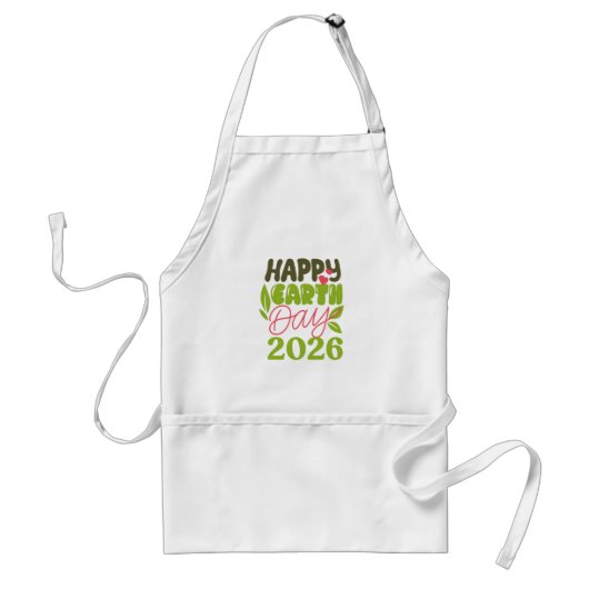Tablier Joyeuse Journée de la Terre 2026 (Devant)