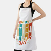 Tablier Joyeuse journée du travail (Insitu)