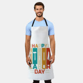 Tablier Joyeuse journée du travail (Porté)