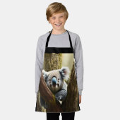 Tablier Joyeuse Koala Australienne Dans L'Arbre, Apron Enf (Porté)