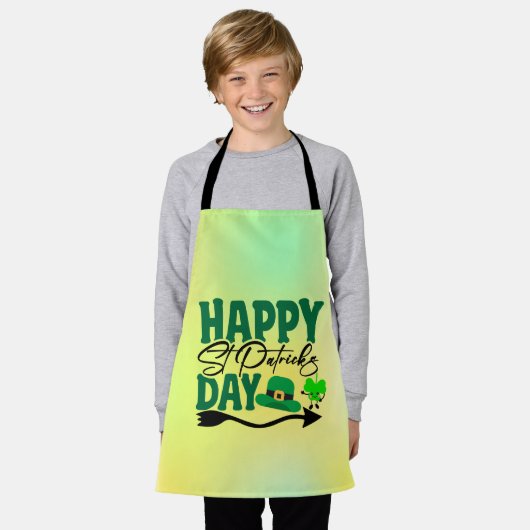 Tablier Joyeuse Saint-Patrick (Porté)