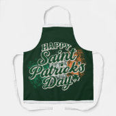 Tablier Joyeuse Saint Patrick vintage (Recto)