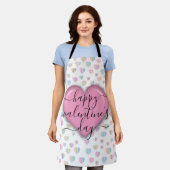 Tablier Joyeuse Saint-Valentin minimaliste (Porté)