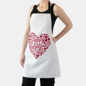 Tablier Joyeuse Saint-Valentin Saint-Valentin Amour Coeur (Insitu)