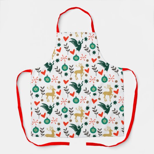 Tablier Joyeuses fêtes | Joyeux Noël Fun (Recto)