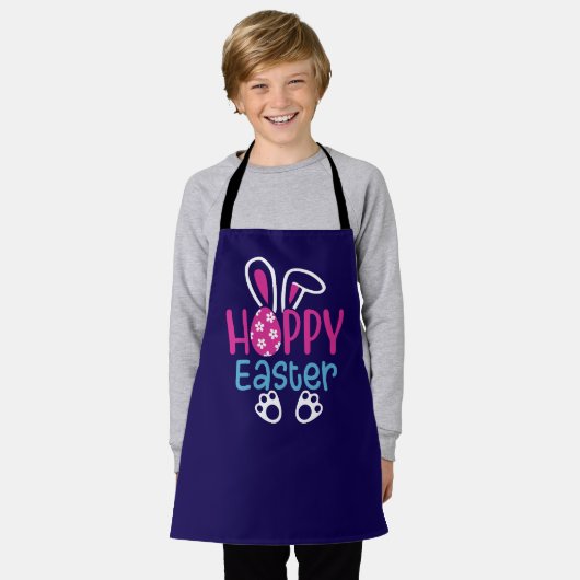 Tablier Joyeuses Pâques-64054 (Porté)