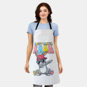 Tablier Joyeuses Pâques Bruh Lapin Dab Lapin Danse Garçons (Porté)