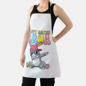 Tablier Joyeuses Pâques Bruh Lapin Dab Lapin Danse Garçons (Insitu)