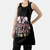 Tablier Joyeuses Pâques oeuf lapin (Insitu)