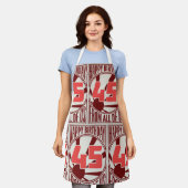 Tablier Joyeux 45ème anniversaire (Porté)