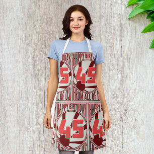 Tablier Joyeux 45ème anniversaire
