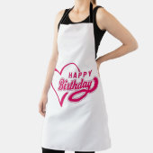 Tablier Joyeux anniversaire (Insitu)