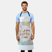 Tablier Joyeux anniversaire (Porté)