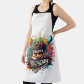 Tablier Joyeux anniversaire (Insitu)