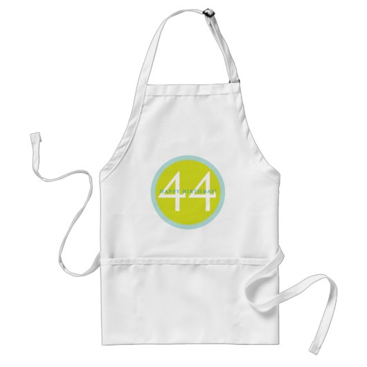 Tablier Joyeux anniversaire, 44 ! (Devant)