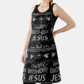 Tablier Joyeux Anniversaire Jésus Sweater Noir Blanc (Insitu)