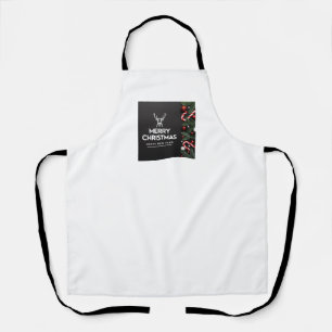 Tablier joyeux apéro de noël