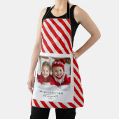 Tablier "Joyeux apéro de Noël personnalisé avec photo (Insitu)