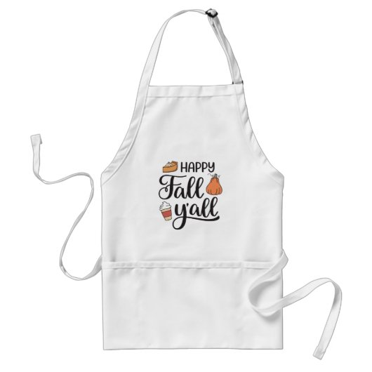 Tablier Joyeux automne Y'all (Devant)