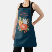 Tablier Joyeux bouquet fleuri de la journée de la mère (Insitu)