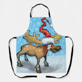 Tablier Joyeux Christmoose (Recto)