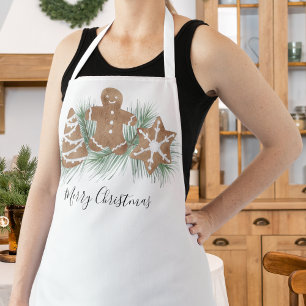 Tablier Joyeux cookies de Noël