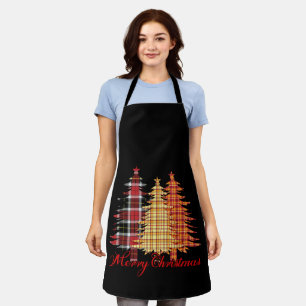 Tablier Joyeux design de Noël avec des motifs sans couture