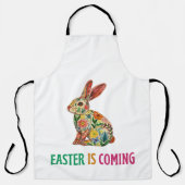 Tablier Joyeux Eggster - Oeuf de Pâques (Recto)