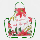 Tablier Joyeux et lumineux script moderne (Recto)