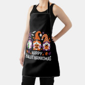 Tablier Joyeux Hallothanksmas Gnomes Lover Joyeux Noël (Insitu)