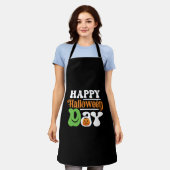 Tablier Joyeux Halloween (Porté)